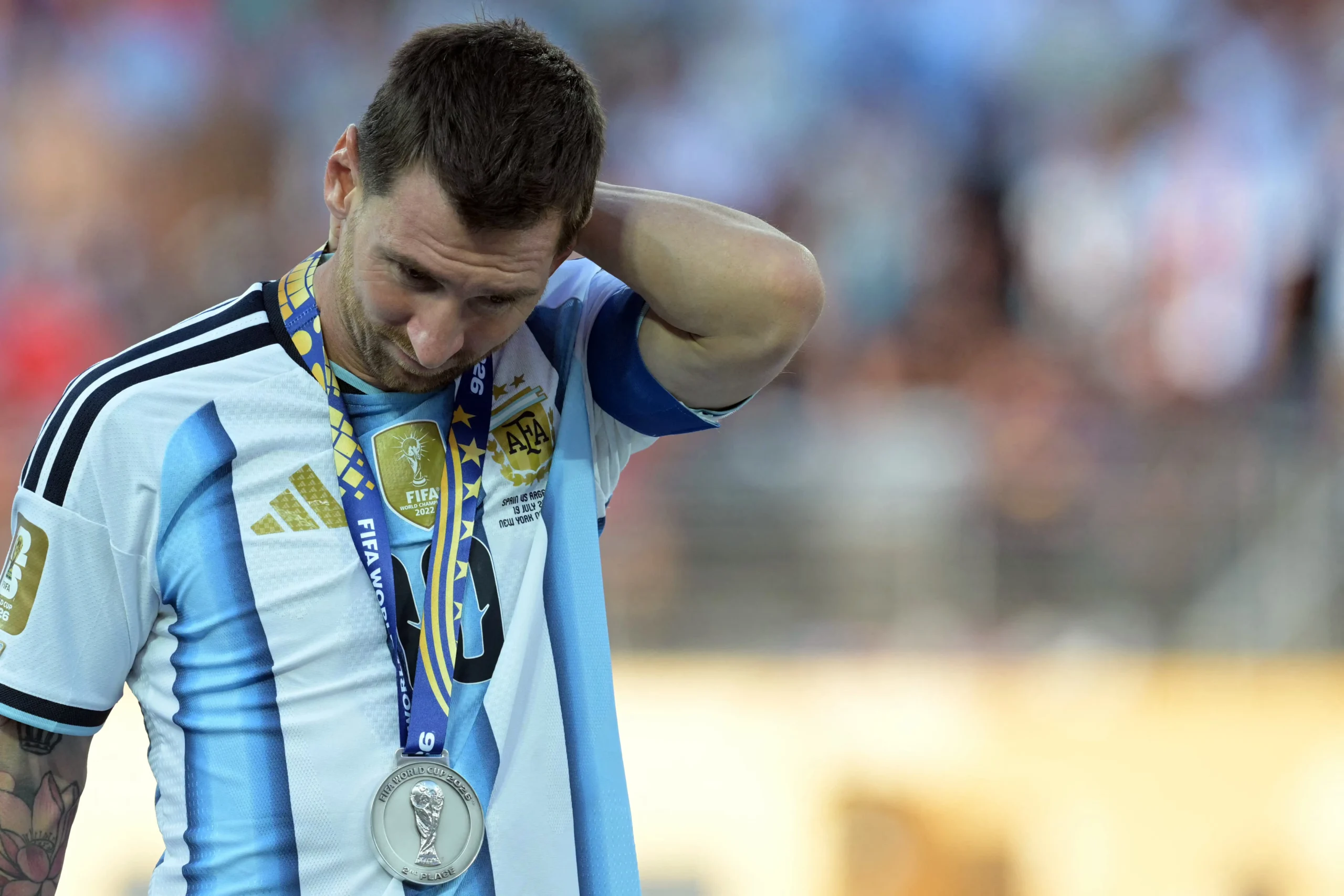 Seleção argentina retorna a Buenos Aires após vice na Copa do Mundo de 2026