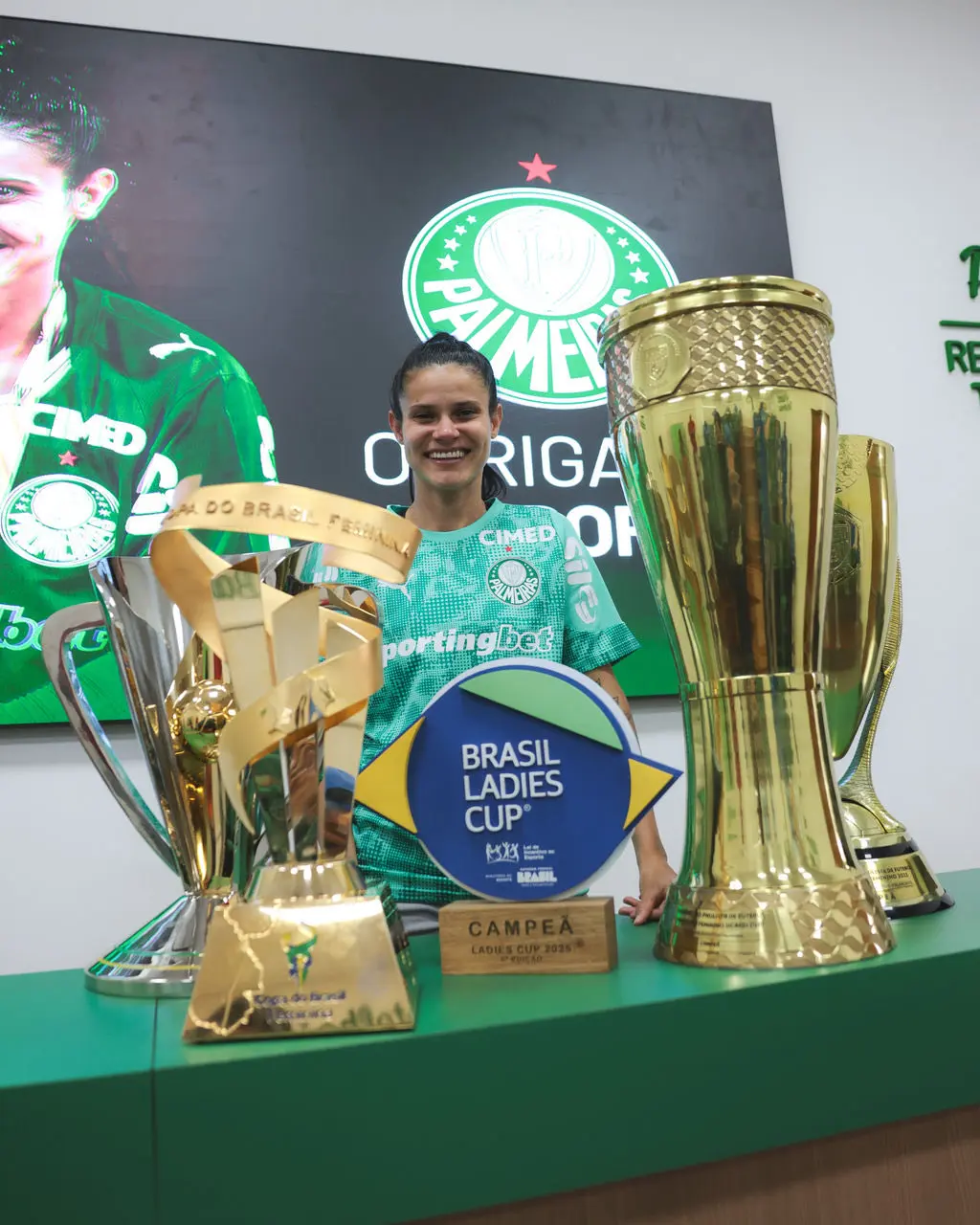 Isadora Amaral encerra ciclo vitorioso no futebol feminino do Palmeiras
