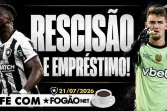 Movimentações no mercado do Botafogo envolvem rescisões e propostas internacionais
