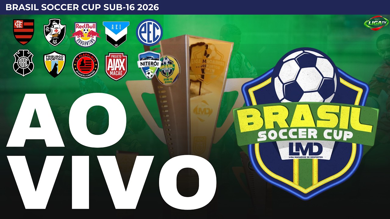 Brasil Soccer Cup Sub-16 movimenta rodada com Vasco e Ajax Macaé