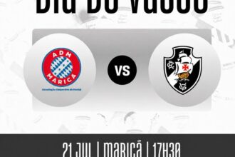 Vasco da Gama encara a Associação Desportiva de Maricá pelo estadual infanto