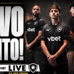 Botafogo apresenta novo uniforme preto e encaminha saída do zagueiro Bastos