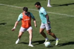 Palmeiras encerra treinos com baixas e dúvida de Felipe Anderson para duelo contra o Coritiba