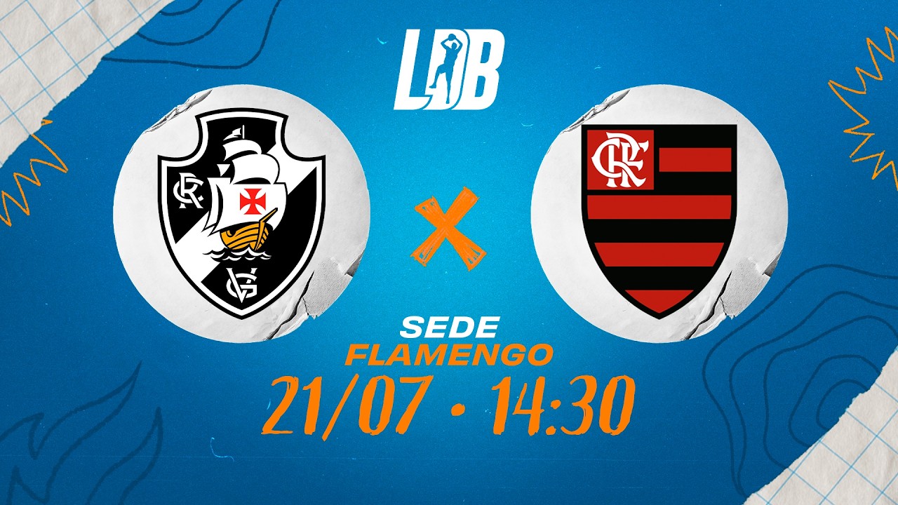 Vasco e Flamengo medem forças pela Liga de Desenvolvimento de Basquete