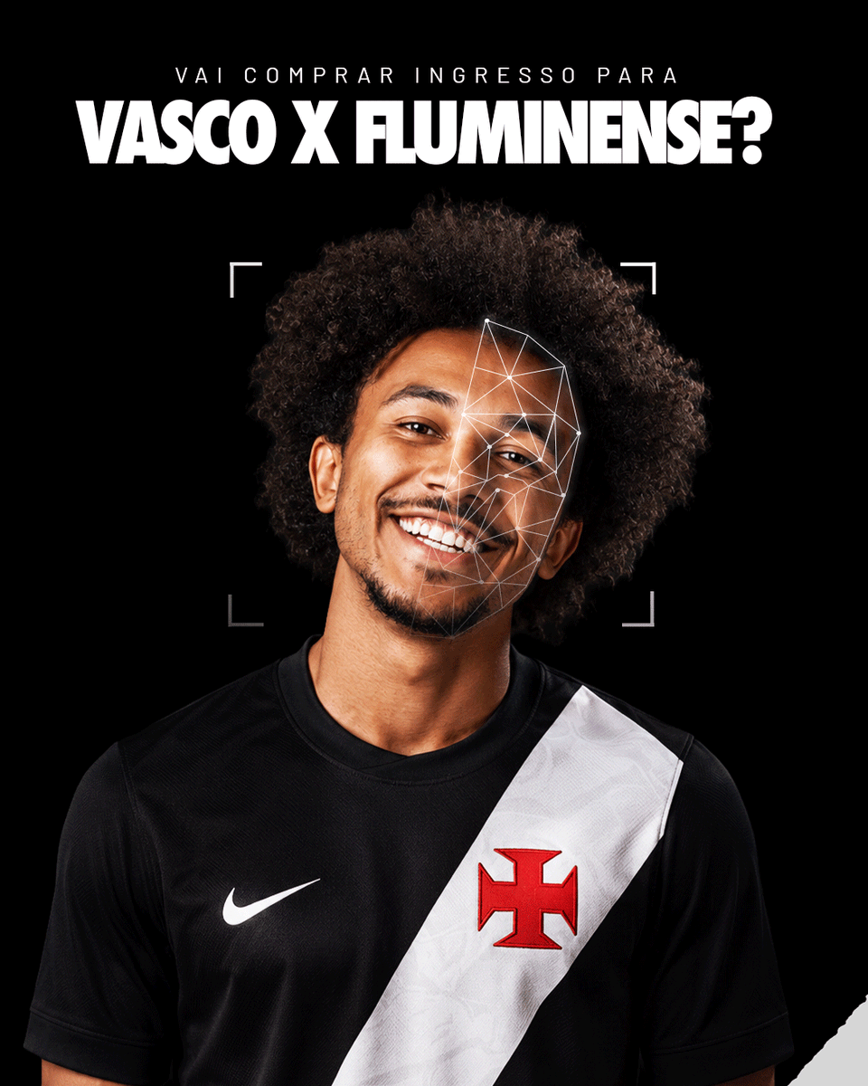 Biometria facial é exigida para torcedores no clássico entre Vasco e Fluminense
