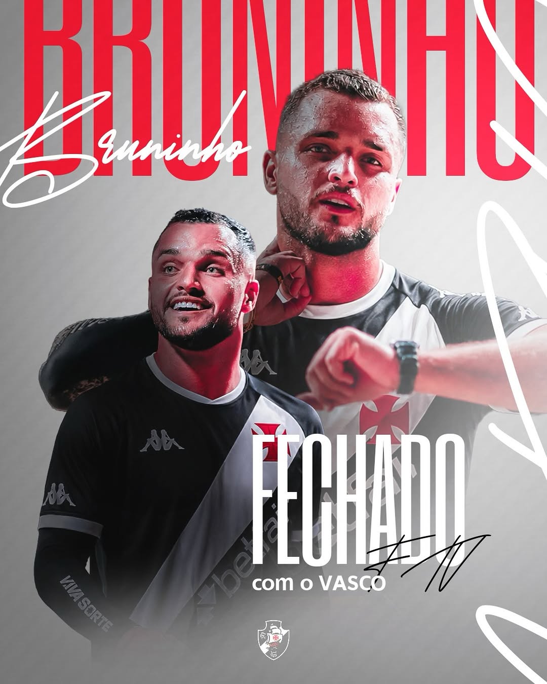 Futevôlei do Vasco oficializa a contratação de Bruno Barros para a temporada