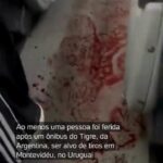 Ataque a ônibus do Tigre deixa ferido em Montevidéu após partida da Sul-americana