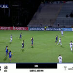 Gabriel Menino amplia vantagem do Santos com gol decisivo na Sul-americana
