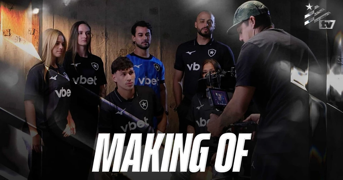 Botafogo revela bastidores da produção da nova camisa preta da Mizuno