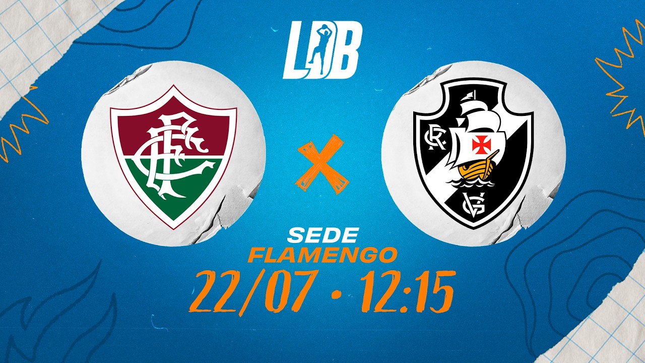 Clássico entre Fluminense e Vasco agita a LDB Sub-22 nesta segunda-feira