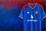 Manchester United resgata legado europeu em novo uniforme azul para 2026/27