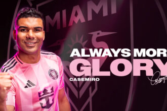 Casemiro oficializa transferência e reforça elenco do Inter Miami