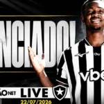 Botafogo oficializa contratação do volante Domingos Andrade e apresenta novos reforços