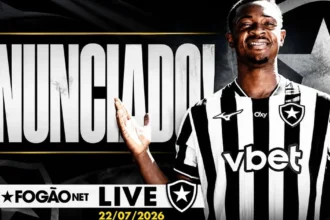 Botafogo oficializa contratação do volante Domingos Andrade e apresenta novos reforços