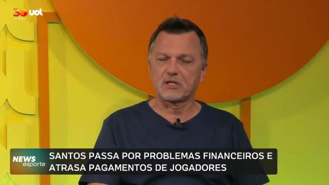 Crise financeira no Santos gera preocupação com atraso de pagamentos aos jogadores