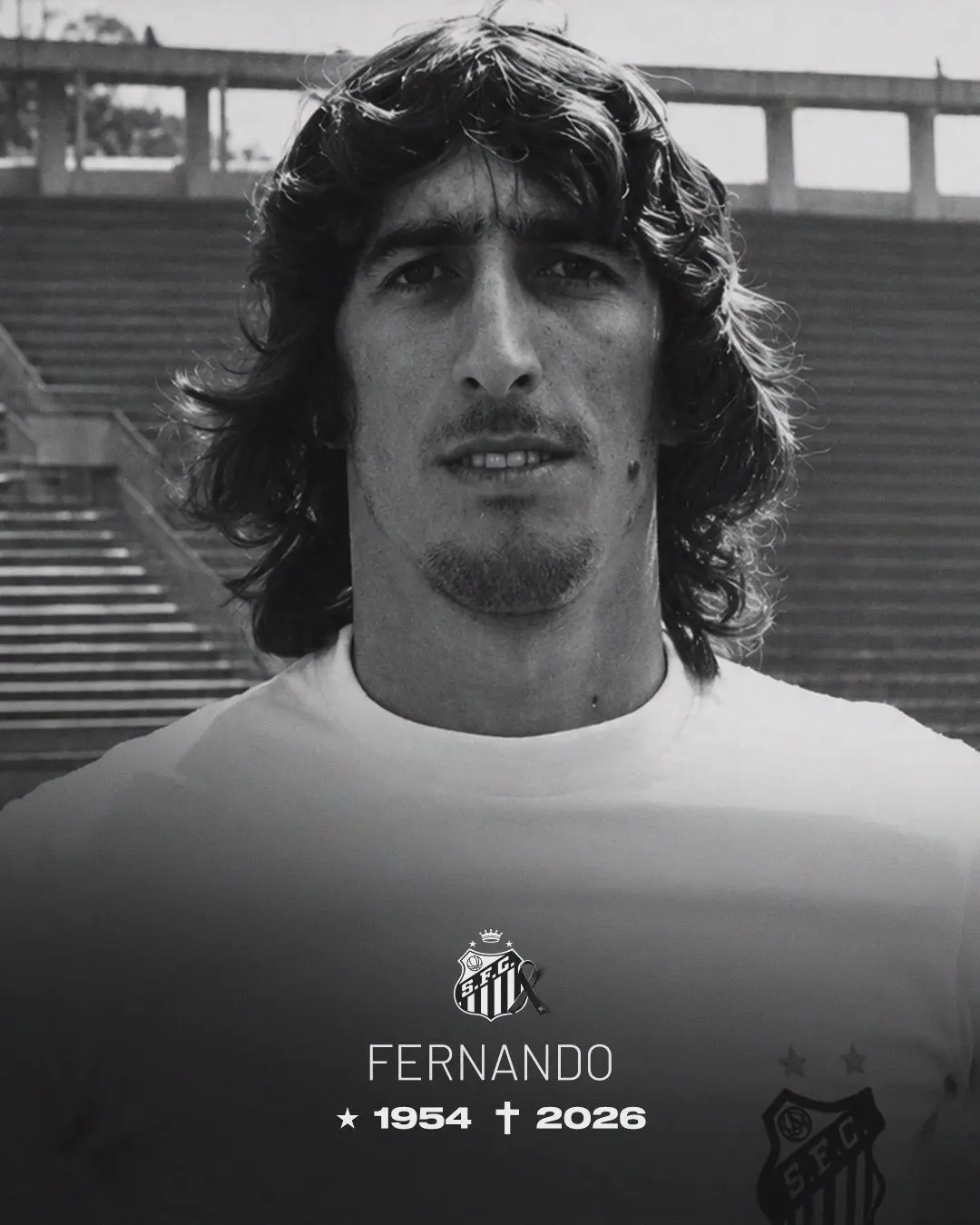 Morre aos 72 anos Fernando, zagueiro campeão paulista pelo Santos em 1978