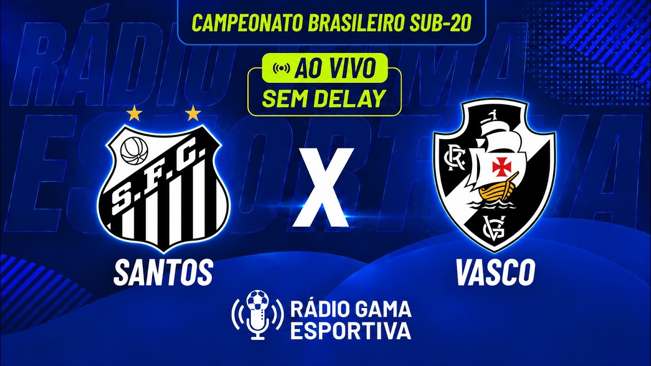 Brasileirão sub-20 define semifinal entre Santos e Vasco