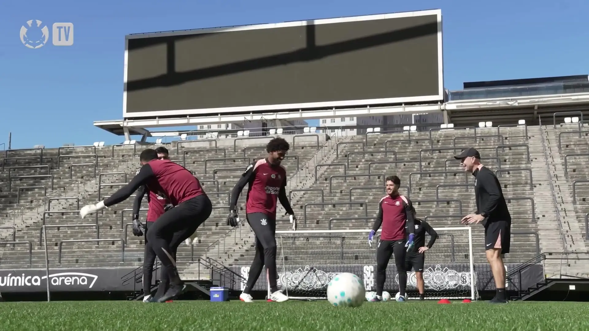 Corinthians intensifica preparação na Neo Química Arena para confronto decisivo contra o Remo