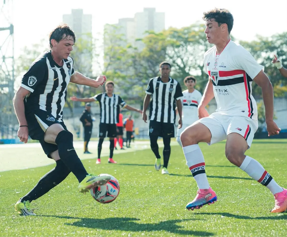 São Paulo e Atlético-mg empatam sem gols pelo Campeonato Brasileiro sub-17