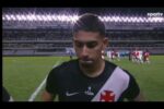 Gustavo Guimarães critica arbitragem após revés do Vasco diante do Santos