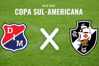 Vasco encara Independiente Medellín pela Copa Sul-americana com transmissão ao vivo