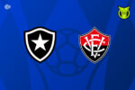 Botafogo e Vitória se enfrentam em duelo atrasado do Campeonato Brasileiro