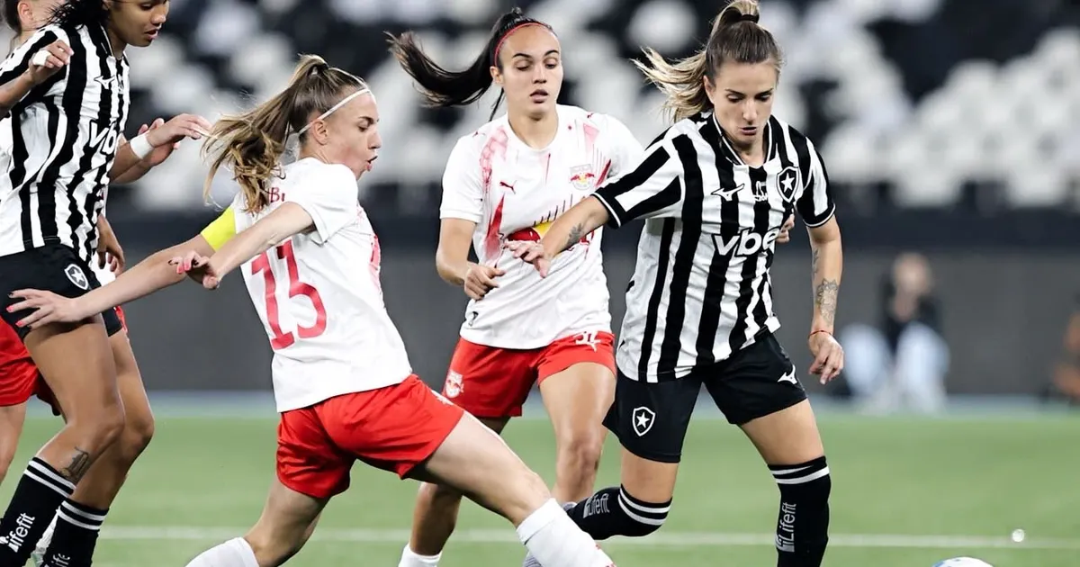 Botafogo sofre eliminação precoce diante do Red Bull Bragantino na Copa do Brasil Feminina