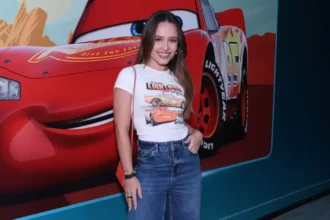 Larissa Manoela eleva a estética kidcore com personagens Disney em looks contemporâneos
