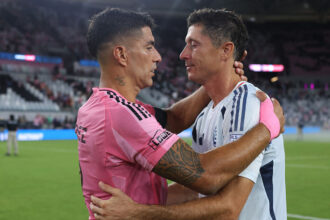 Suárez comanda vitória do Inter Miami em duelo contra Lewandowski