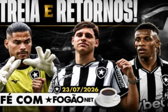 Botafogo prepara mudanças e possível estreia de goleiro contra o Vitória
