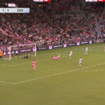 Suárez marca gol decisivo e coloca o Inter Miami em vantagem contra o Chicago Fire