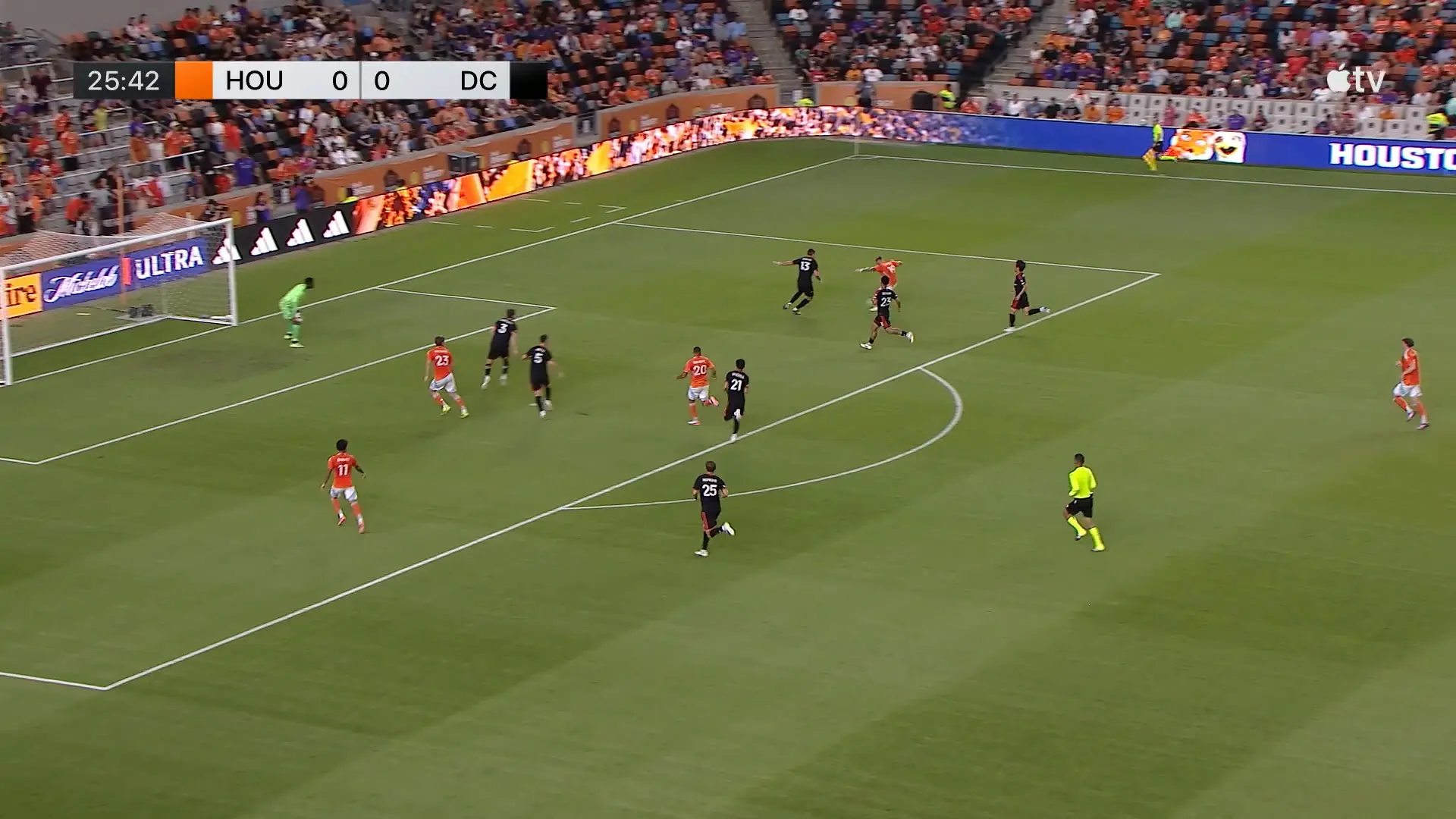Empate sem gols marca confronto entre Houston Dynamo e D.C. United na MLS