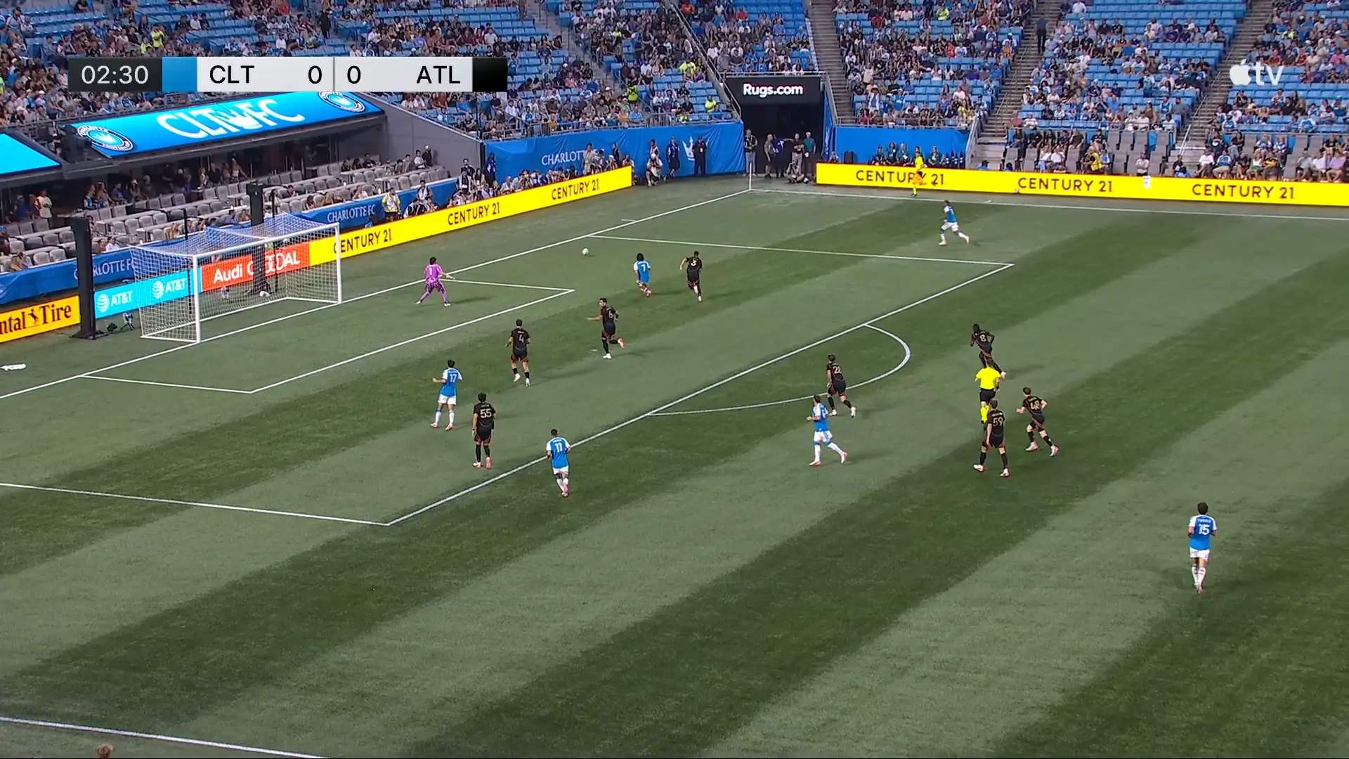 Confronto equilibrado: Charlotte FC e Atlanta United dividem pontos na MLS