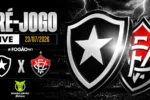 Botafogo enfrenta o Vitória em duelo atrasado pelo Brasileirão no Nilton Santos