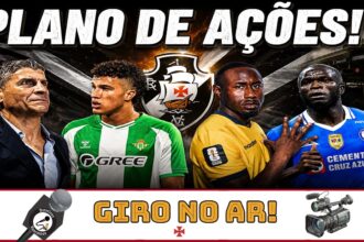 Vasco intensifica planejamento no mercado e avalia novos nomes para o elenco