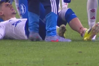 Gabriel Pec mantém otimismo após sofrer fratura grave em sua estreia pelo Cruzeiro