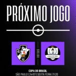 Vasco inicia trajetória na Copa do Brasil de futebol 7 nesta sexta-feira