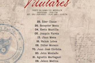 Independiente Medellín define titulares para o confronto decisivo contra o Vasco