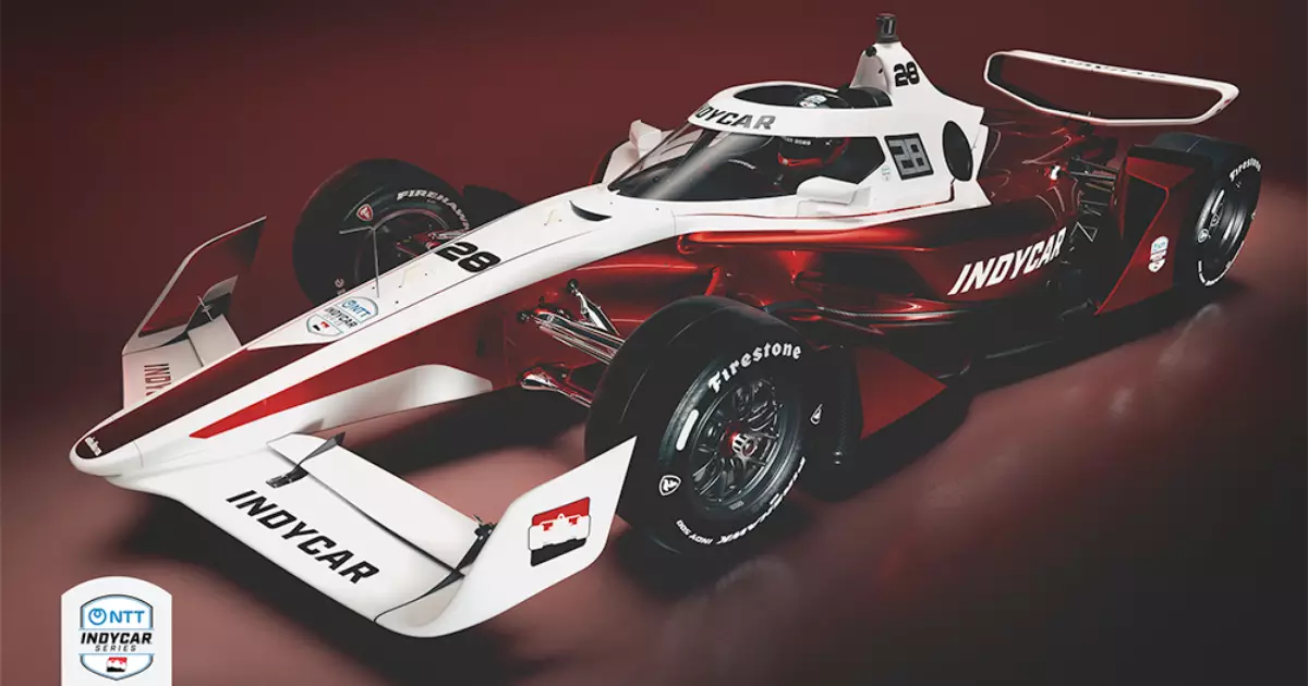 Indycar apresenta o Ir-28 com foco em performance e segurança para 2028