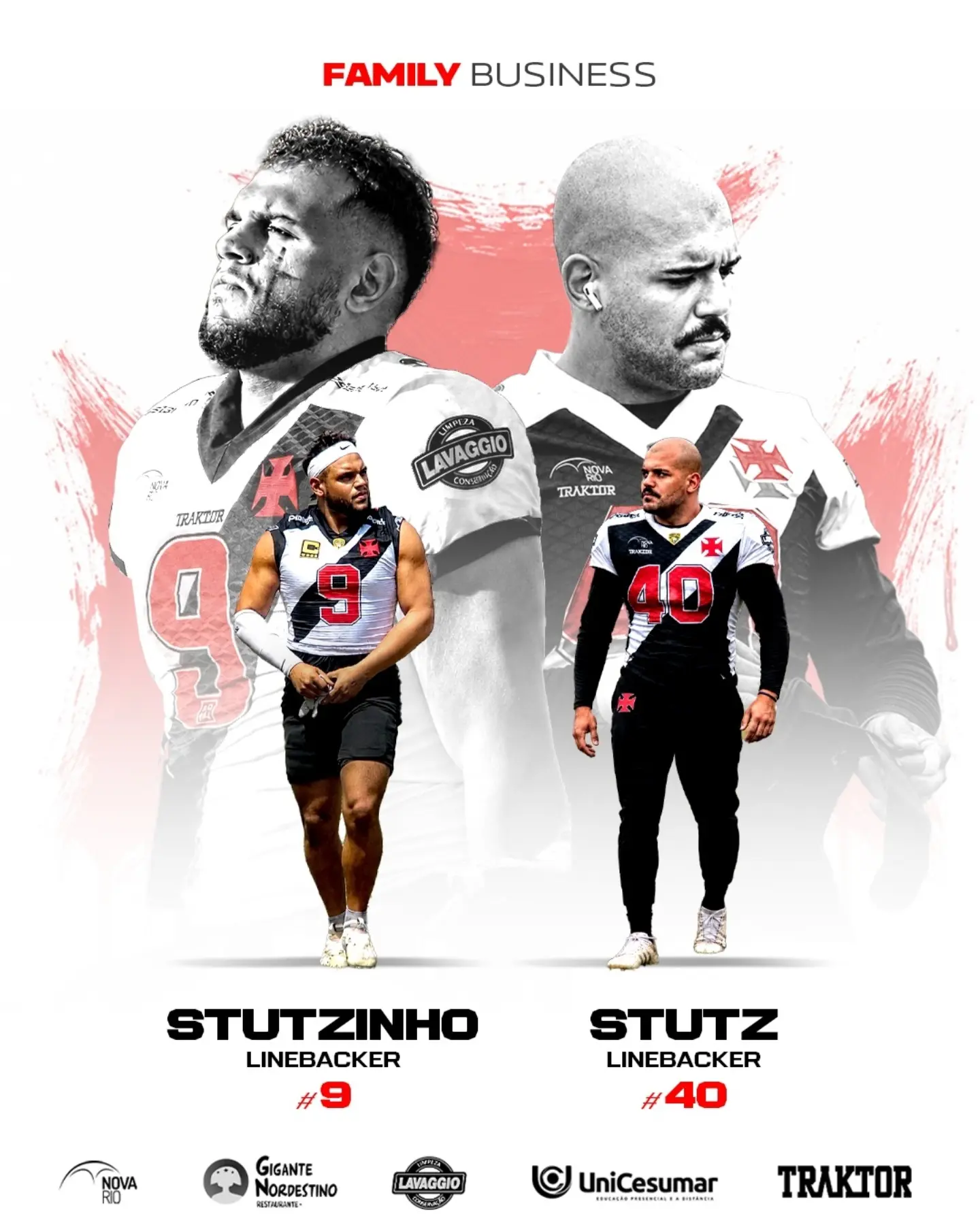 Irmãos Stutz reforçam elenco do Vasco Almirantes para nova temporada