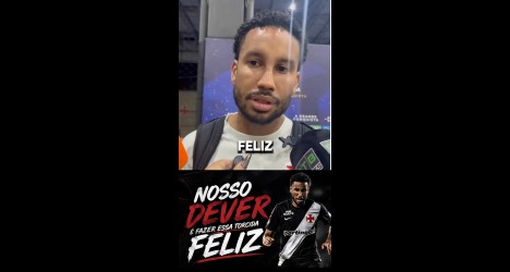 Jair celebra retorno e Vasco avança na Sul-americana com novo técnico