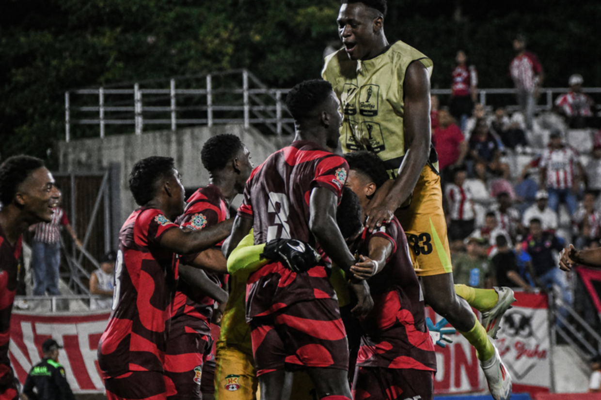Jovens do Barranquilla FC eliminam o Junior Barranquilla na Copa da Colômbia