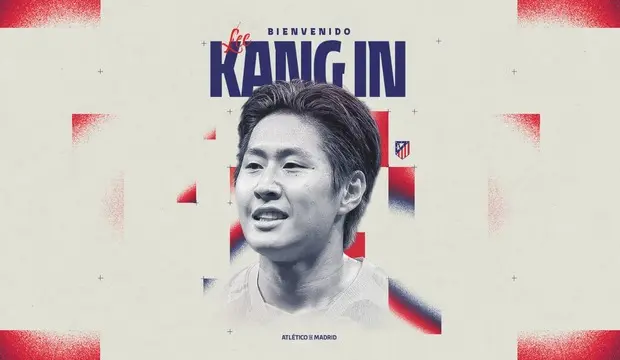 Kang In Lee é o novo reforço do Atlético de Madrid para a temporada