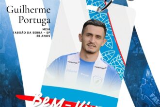 Londrina oficializa contratação do meia Guilherme Portuga para a Série B