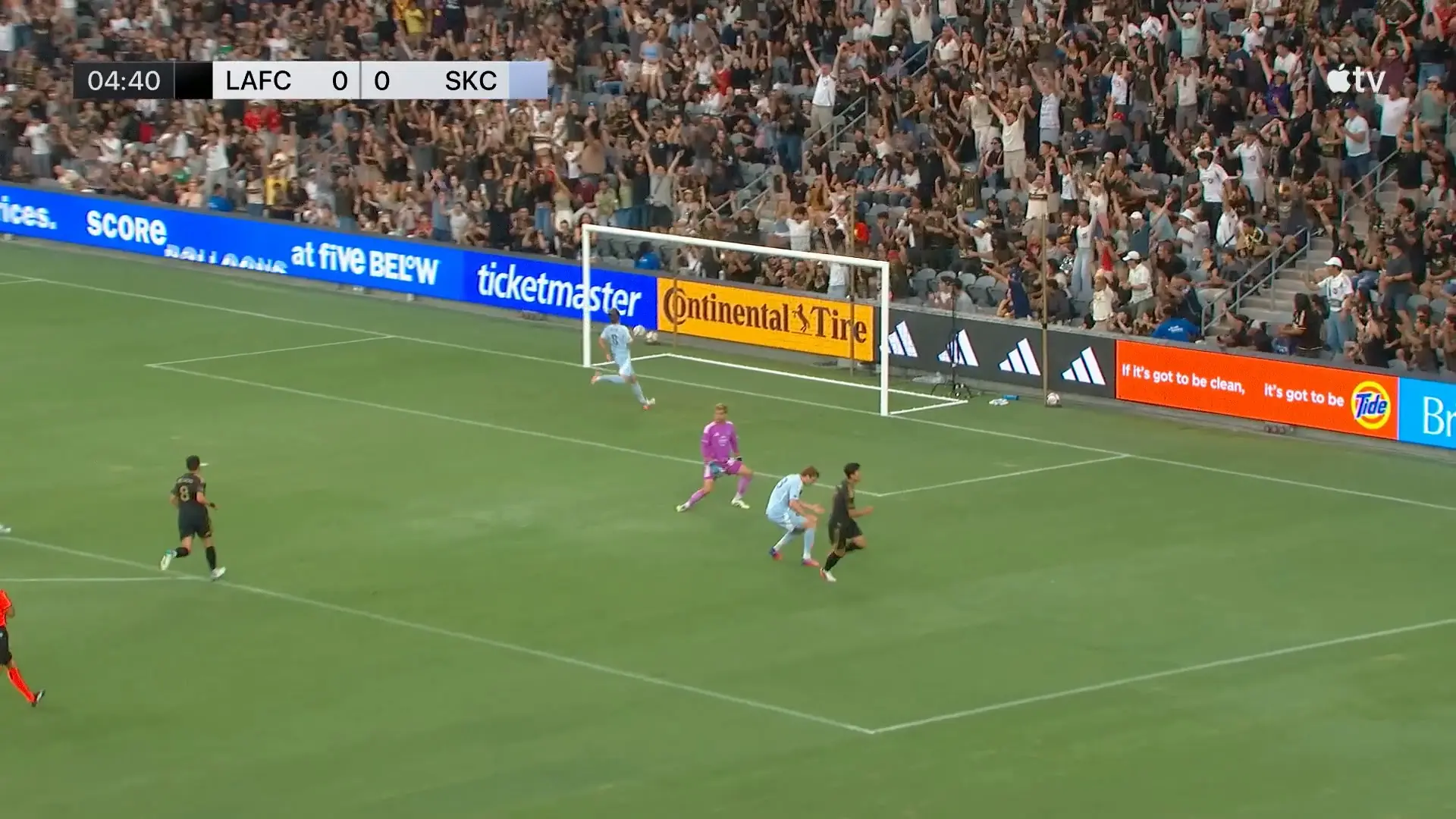 Los Angeles FC domina Sporting Kansas City em goleada expressiva pela MLS