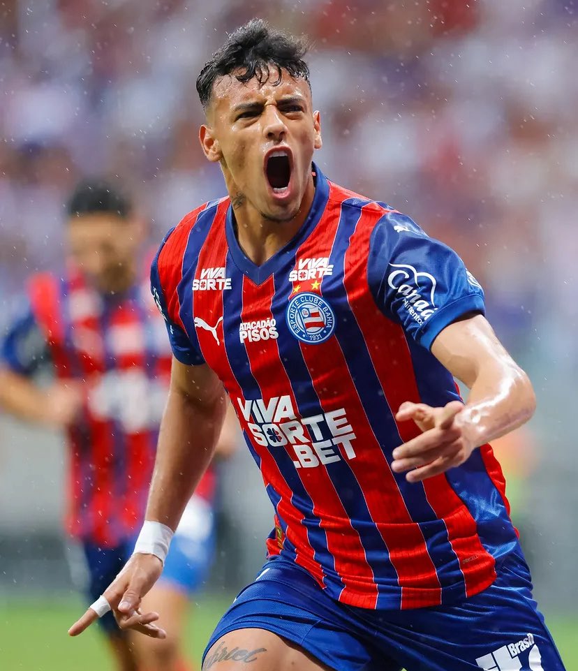 Lucho Rodríguez consolida trajetória goleadora com números expressivos no Bahia