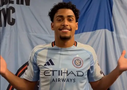 Luighi é anunciado pelo New York City em negociação com o Palmeiras