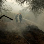 Luis de la Fuente presta solidariedade a desalojados por incêndios na Espanha