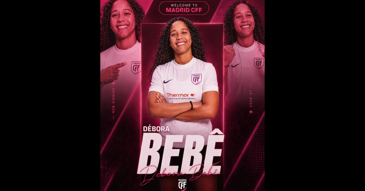Meia Bebê, destaque do Botafogo e ex-Seleção sub-20, ruma à Espanha para o Madrid CFF