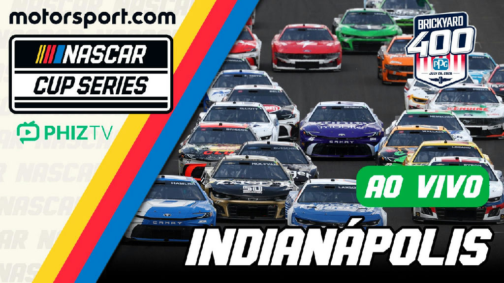 NASCAR em Indianápolis reúne elite do automobilismo na CUP Series